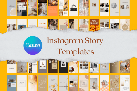 60 Autumn Instagram Story Templates for Canva