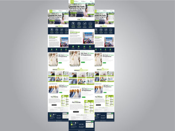 Drycleaning Landing Page Templates: A Designer's Toolkit