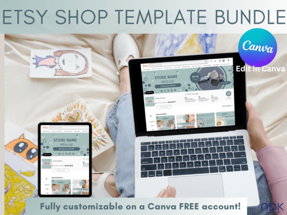 Elevate Your Shop with Boho Etsy Listing Templates