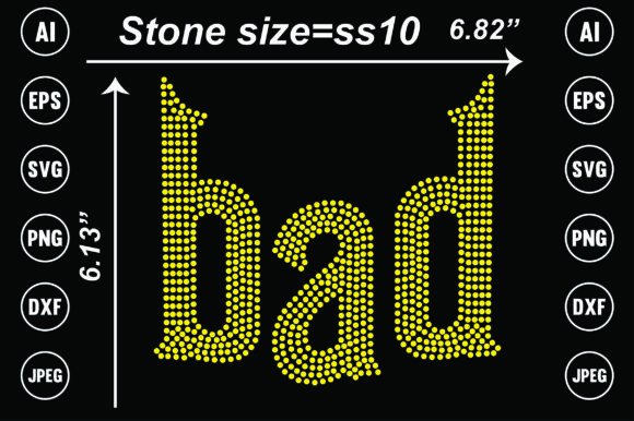 Exploring the Edgy Appeal of Bad Rhinestone Templates