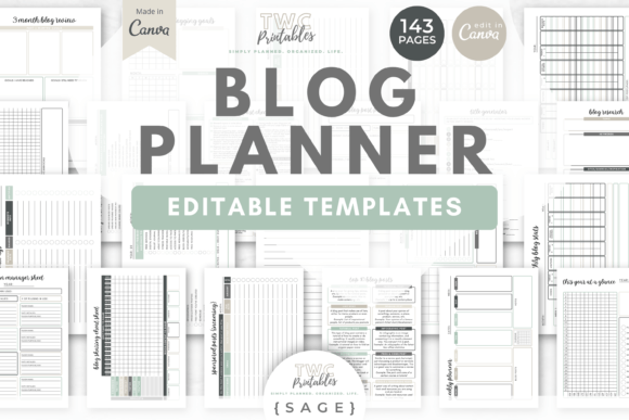 Master Your Content Strategy with Blog Planner Canva Templates