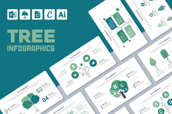 Mastering Data with Tree Infographic Templates