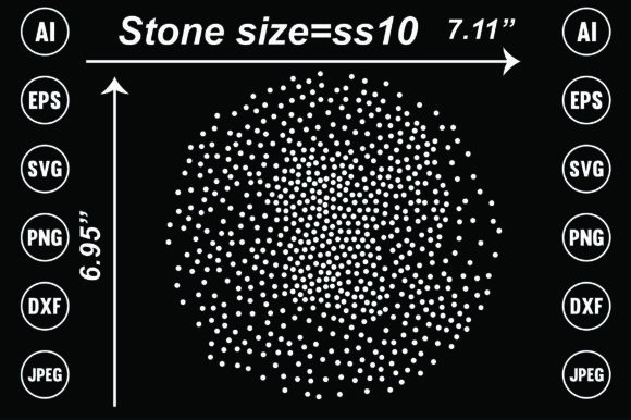Scattered Rhinestone Templates: Elevate Your Projects