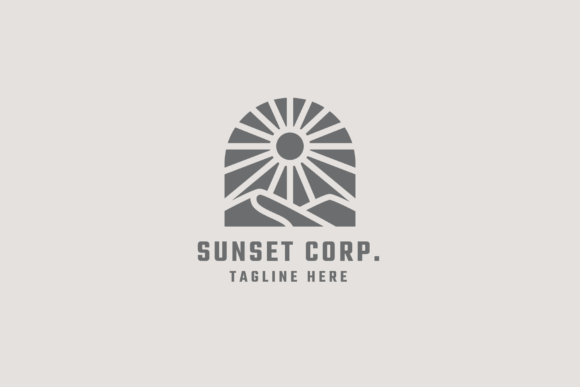 Sunset Corp. Pro: A Logo Template System for Coastal Brands
