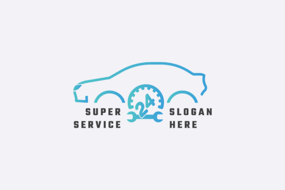 Super Auto Services Pro Logo Templates