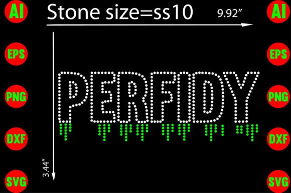 Unleashing Creative Projects with Perfidy Rhinestone Templates Design